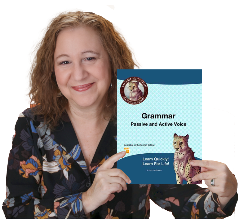Passive and Active Voice Grammar worksheet by Speech Language Pathologist Lisa Flowers