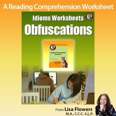Idiom Worksheets - Obfuscations - in PDF