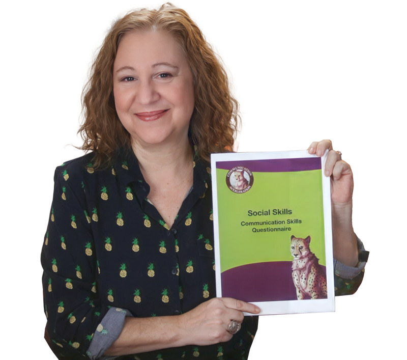Lisa Flowers' Communication Skills Questionnaire worksheet by Speech Language Pathologist Lisa Flowers